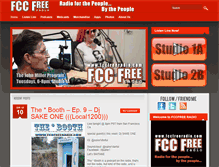 Tablet Screenshot of fccfreeradio.com